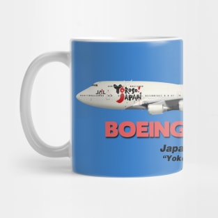 Boeing B747-400 - Japoan Airlines "Yokoso! Japan" Mug